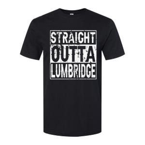 Straight Outta Lumbridge Funny Lumbridge Costume Softstyle CVC T-Shirt