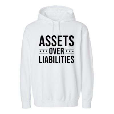 Ssets Over Liabilities Garment-Dyed Fleece Hoodie