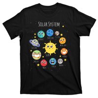 Solar System Children's Illustration T-Shirt