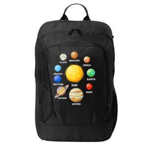 Solar System Planets City Backpack