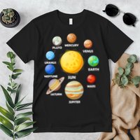 Solar System Planets Premium T-Shirt
