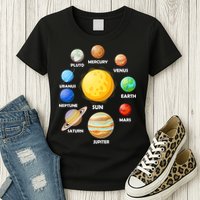 Solar System Planets Womens T-Shirt