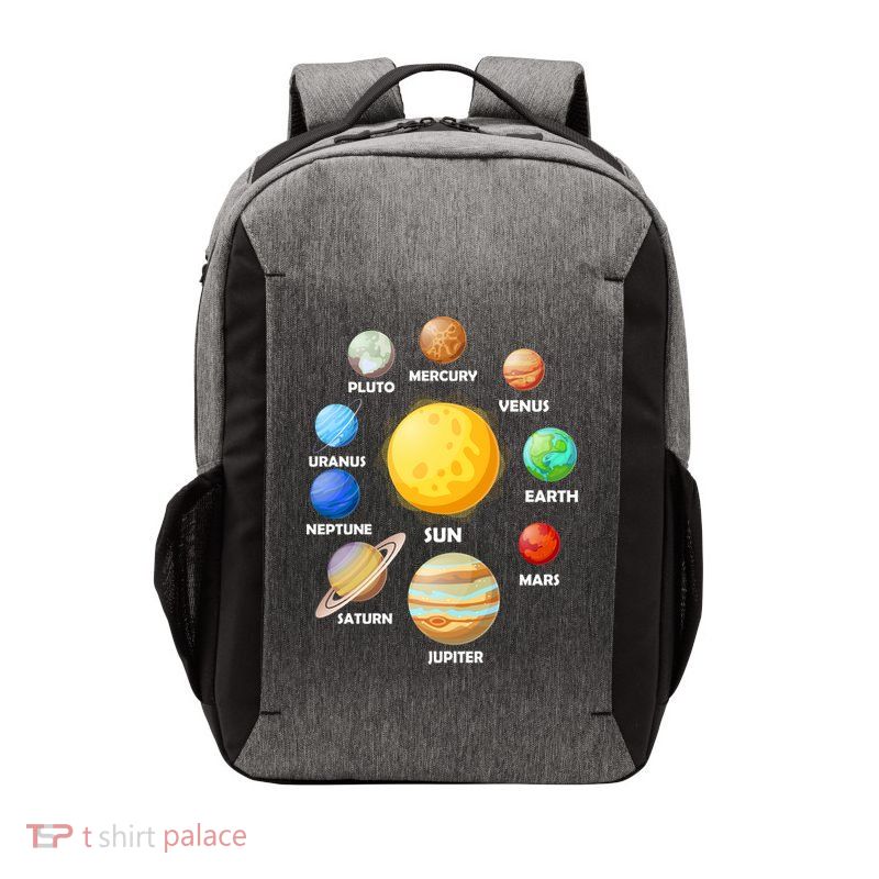 Solar System Planets Vector Backpack