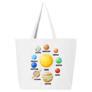 Solar System Planets 25L Jumbo Tote