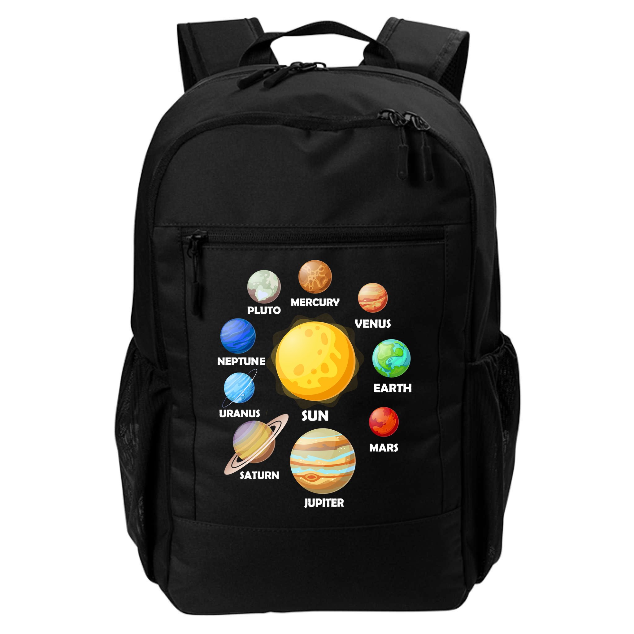 Solar System Planets Sun Mars Backpack