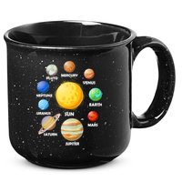 Solar System Planets Sun Mars 15oz Campfire Ceramic Mug