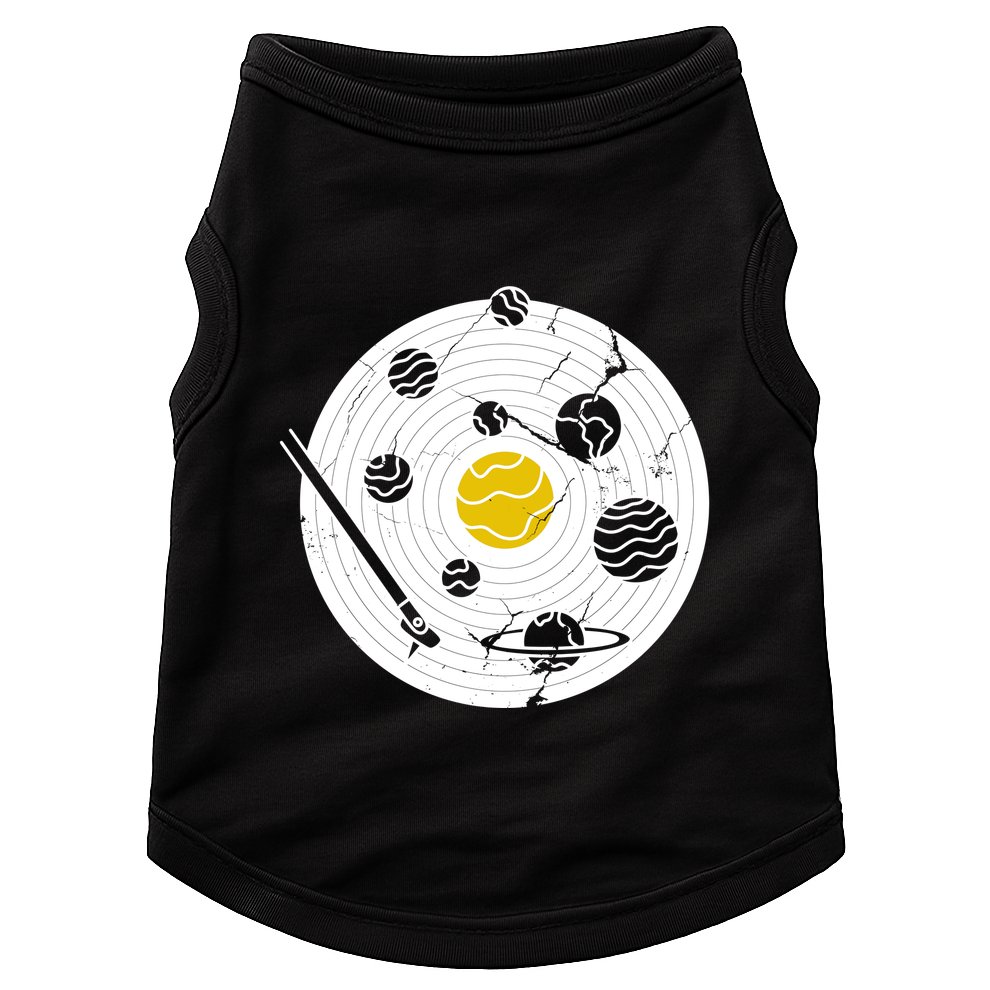 Solar System Vinyl Record Doggie Tank