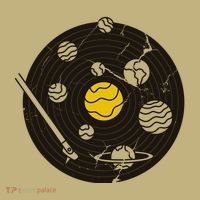 Solar System Vinyl Record T-Shirt