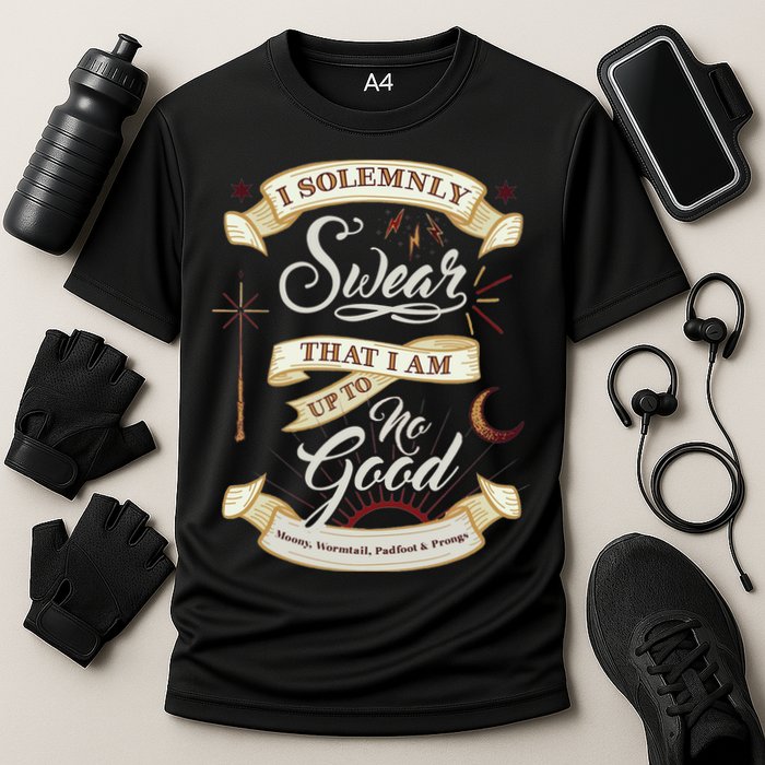 Solemnly Swear Up To No Good Marauders Map Performance Shirt