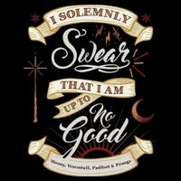 Solemnly Swear Up To No Good Marauders Map Performance Shirt