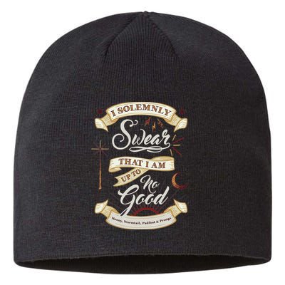 Solemnly Swear Up To No Good Marauders Map Sustainable Beanie