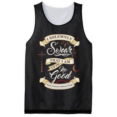Solemnly Swear Up To No Good Marauders Map Mesh Reversible Basketball Jersey Tank