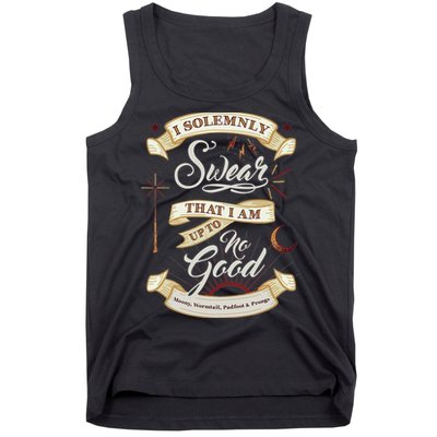Solemnly Swear Up To No Good Marauders Map Tank Top