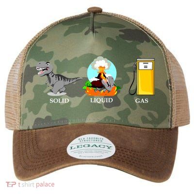Solid Liquid Gas Dinosaur Legacy Tie Dye Trucker Hat