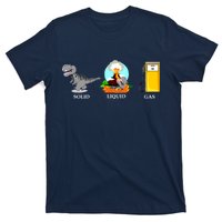 Solid Liquid Gas Dinosaur T-Shirt