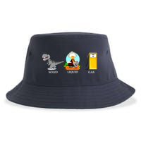 Solid Liquid Gas Dinosaur Sustainable Bucket Hat