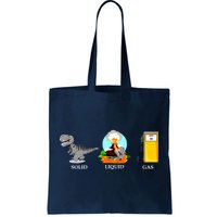 Solid Liquid Gas Dinosaur Tote Bag