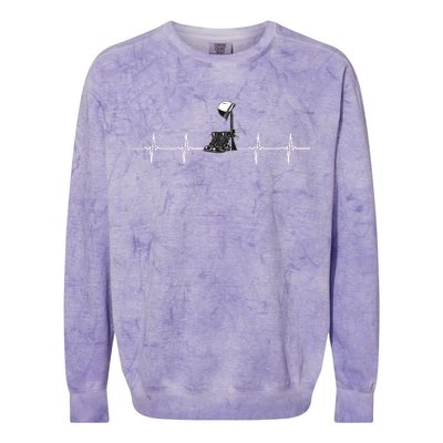 Solider Heartbreak Pulse Colorblast Crewneck Sweatshirt