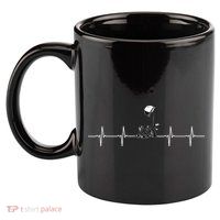 Solider Heartbreak Pulse 11oz C Handle Ceramic Mug