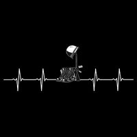 Solider Heartbreak Pulse Drawstring Bag