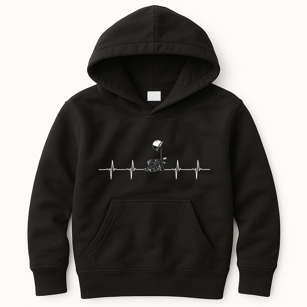 Solider Heartbreak Pulse Kids Hoodie