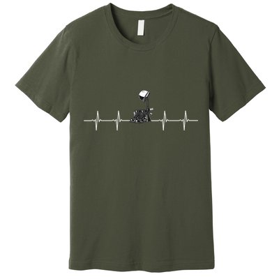 Solider Heartbreak Pulse Premium T-Shirt