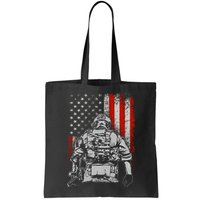 Solider US Flag Support The Troops Bag