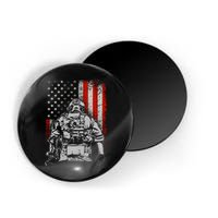 Solider US Flag Support The Troops Magnet