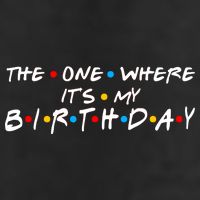 Solomate Friends The One Where Its My Birthday 7 Panel Mesh Trucker Snapback Hat