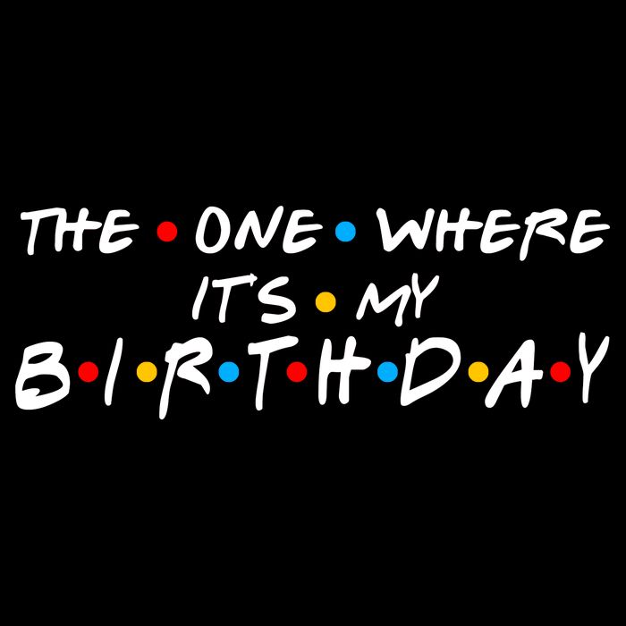Solomate Friends The One Where Its My Birthday Impact Tech Backpack