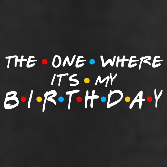 Solomate Friends The One Where Its My Birthday Beanie