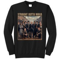 Straight Outta Maga Funny Trump 2024 Sweatshirt