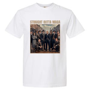 Straight Outta Maga Funny Trump 2024 Garment-Dyed Heavyweight T-Shirt