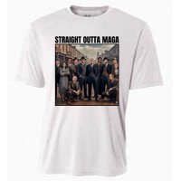 Straight Outta Maga Funny Trump 2024 Cooling Performance Crew T-Shirt