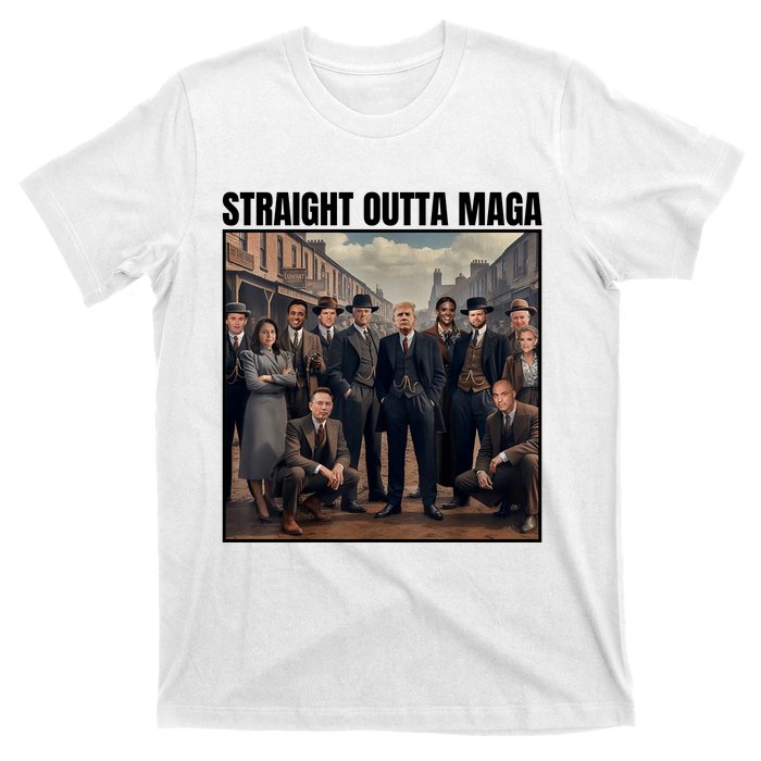 Straight Outta Maga Funny Trump 2024 T-Shirt