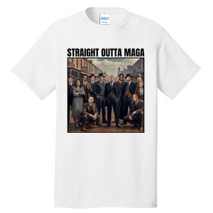 Straight Outta Maga Funny Trump 2024 Tall T-Shirt