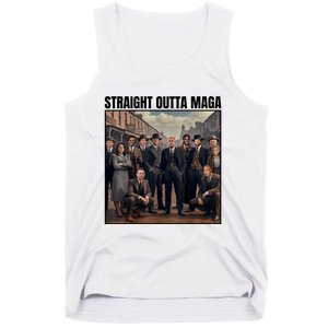 Straight Outta Maga Funny Trump 2024 Tank Top