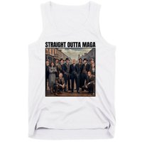 Straight Outta Maga Funny Trump 2024 Tank Top