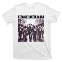 Straight Outta Maga Funny Trump 2024 T-Shirt