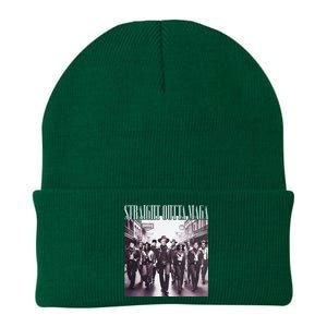 Straight Outta Maga Funny Trump 2024 Knit Cap Winter Beanie