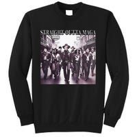 Straight Outta Maga Funny Trump 2024 Sweatshirt