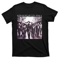 Straight Outta Maga Funny Trump 2024 T-Shirt