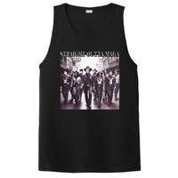 Straight Outta Maga Funny Trump 2024 PosiCharge Competitor Tank