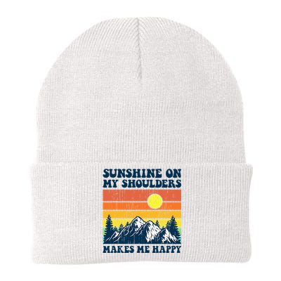 Sunshine On My Shoulders Makes Me Feel Knit Cap Winter Beanie