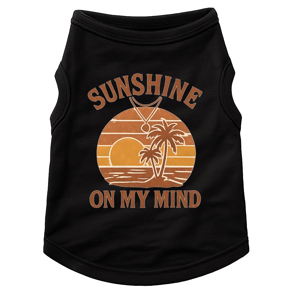 Sunshine on My Mind Doggie Tank