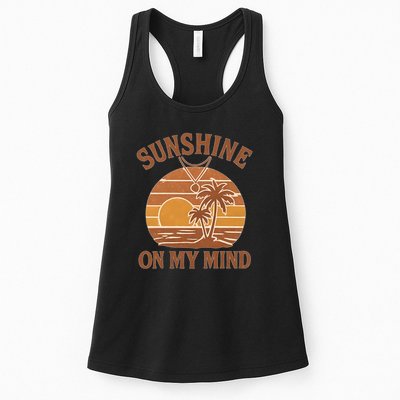 Sunshine on My Mind Womens Tank Top