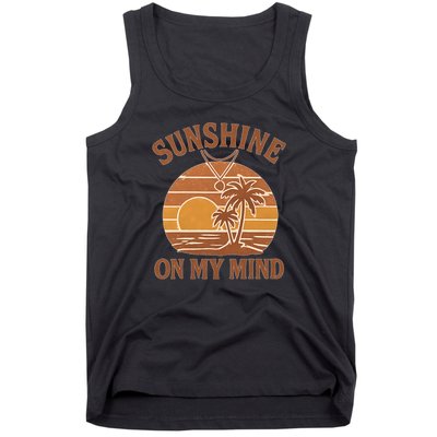 Sunshine on My Mind Tank Top