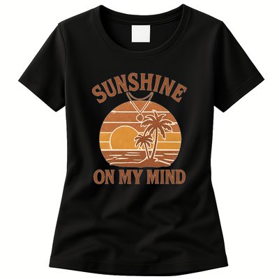 Sunshine on My Mind Womens T-Shirt