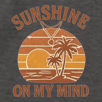 Sunshine on My Mind Vector Backpack