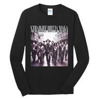 Straight Outta Maga Funny Trump 2024 Tall Long Sleeve T-Shirt